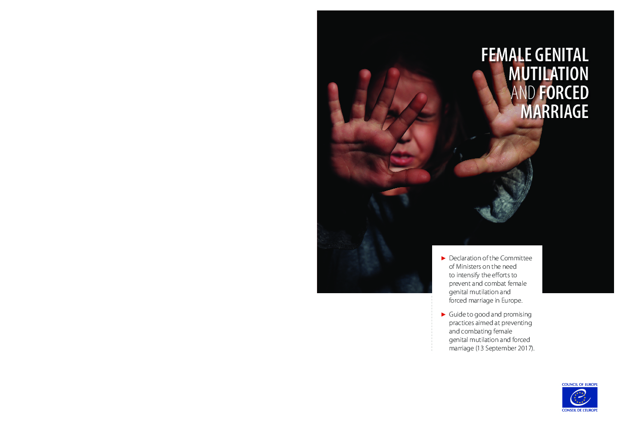 Council of Europe Guide to Combating FGM and Forced Marriage
